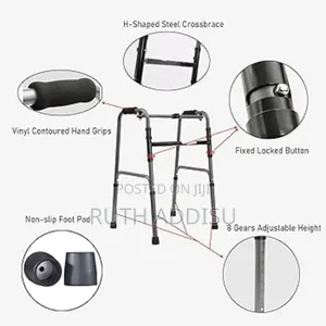 Hand Walking Frame Lightweight Rollator Walker With Seat Front Wheels