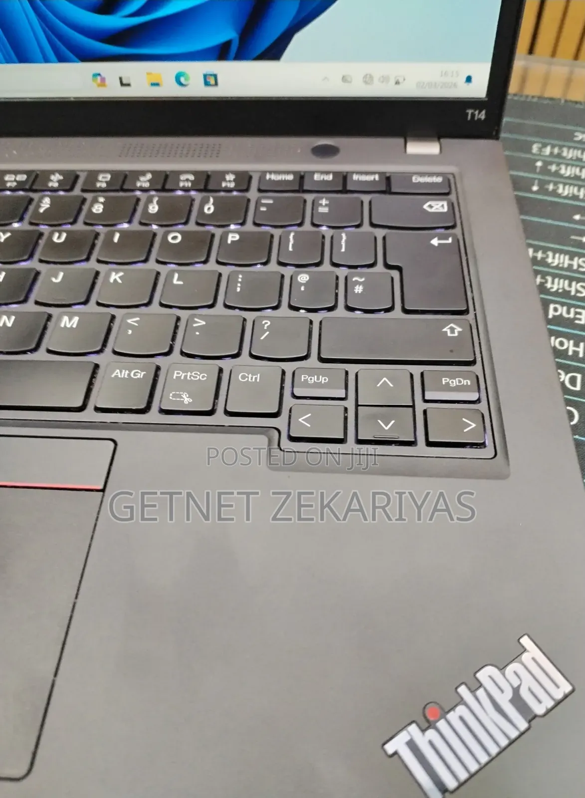 New Laptop Lenovo ThinkPad T14 16GB Intel Core i7 SSD 512GB