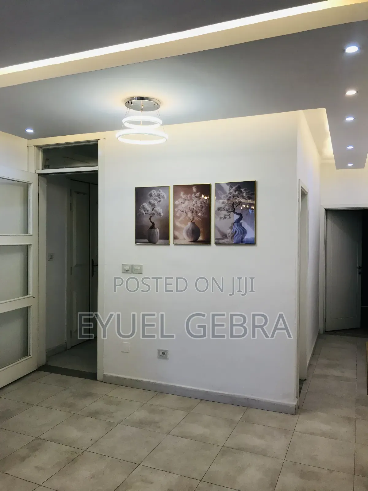 Furnished 4bdrm Apartment in Bole for rent