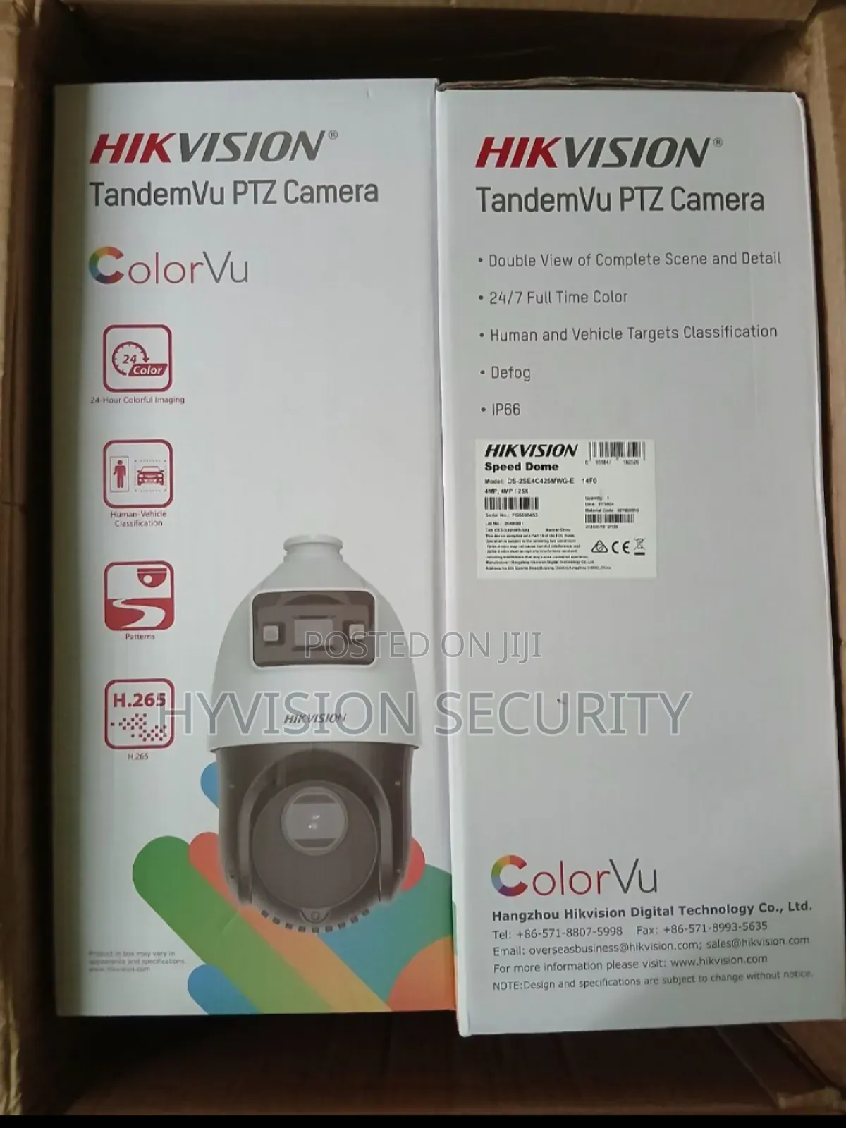 Hikvision Tendemvu Colorvu 4mp 25x
