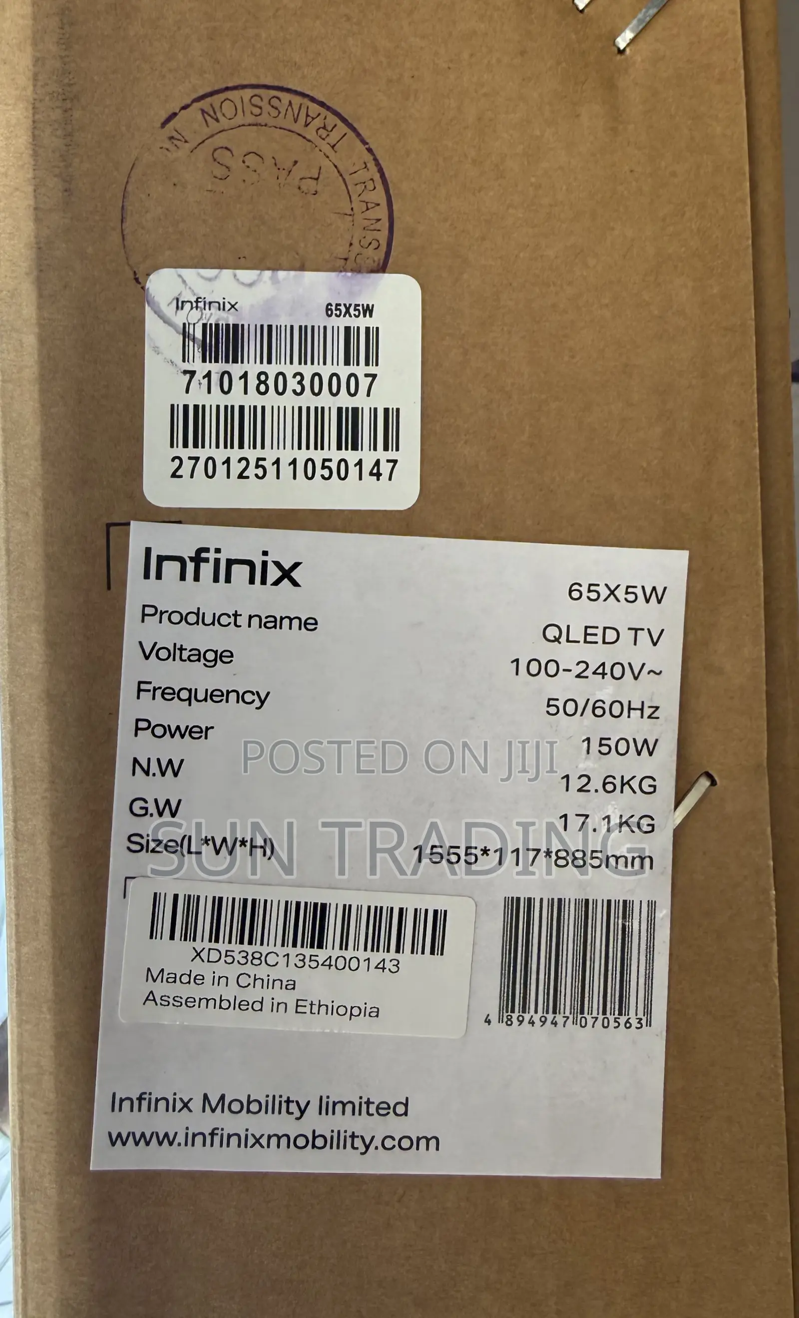 Infinix 55” Qled Ultra Hd Televisons | X5w Series