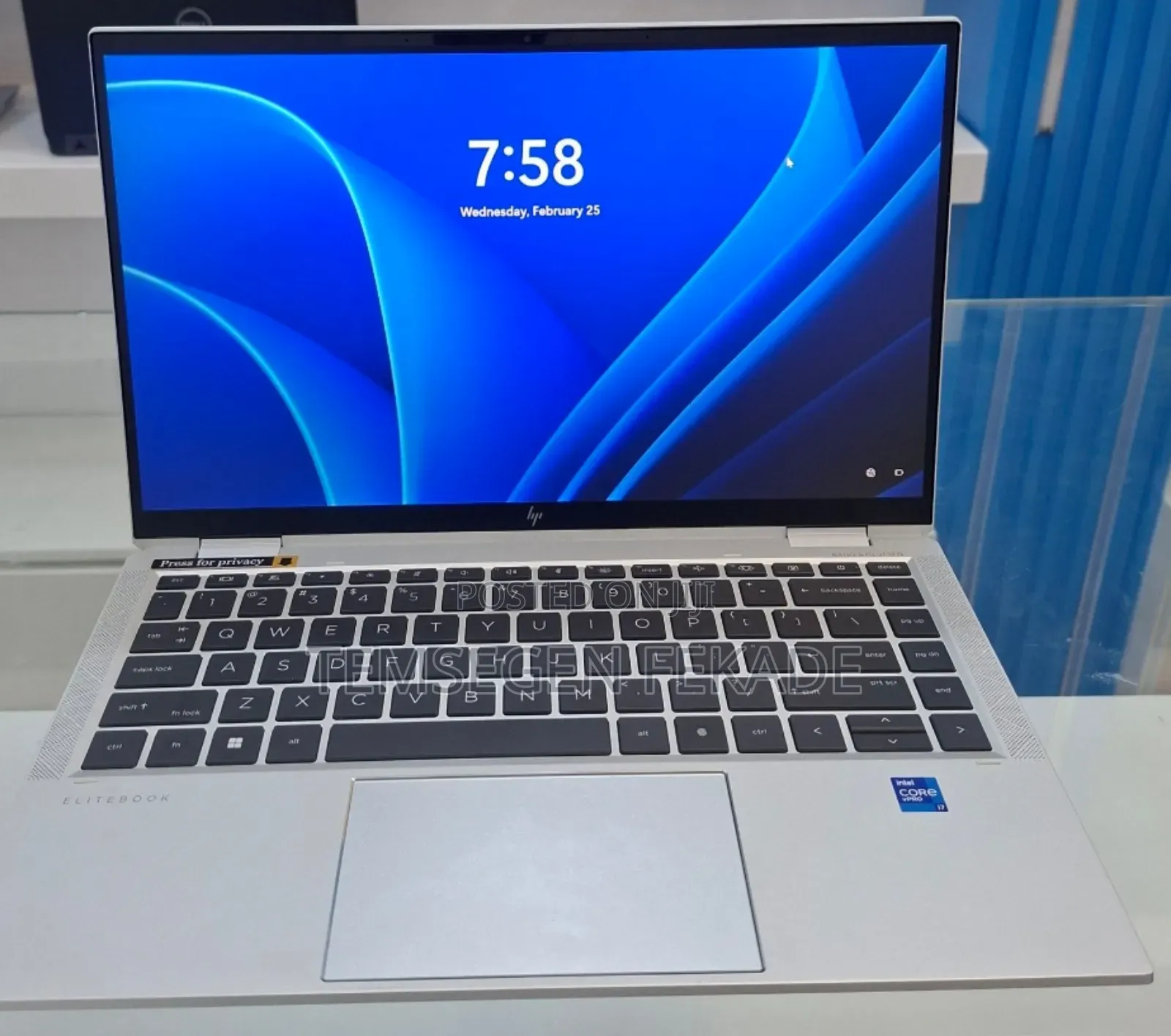 New Laptop HP EliteBook 1040 G8 32GB Intel Core i7 SSD 512GB
