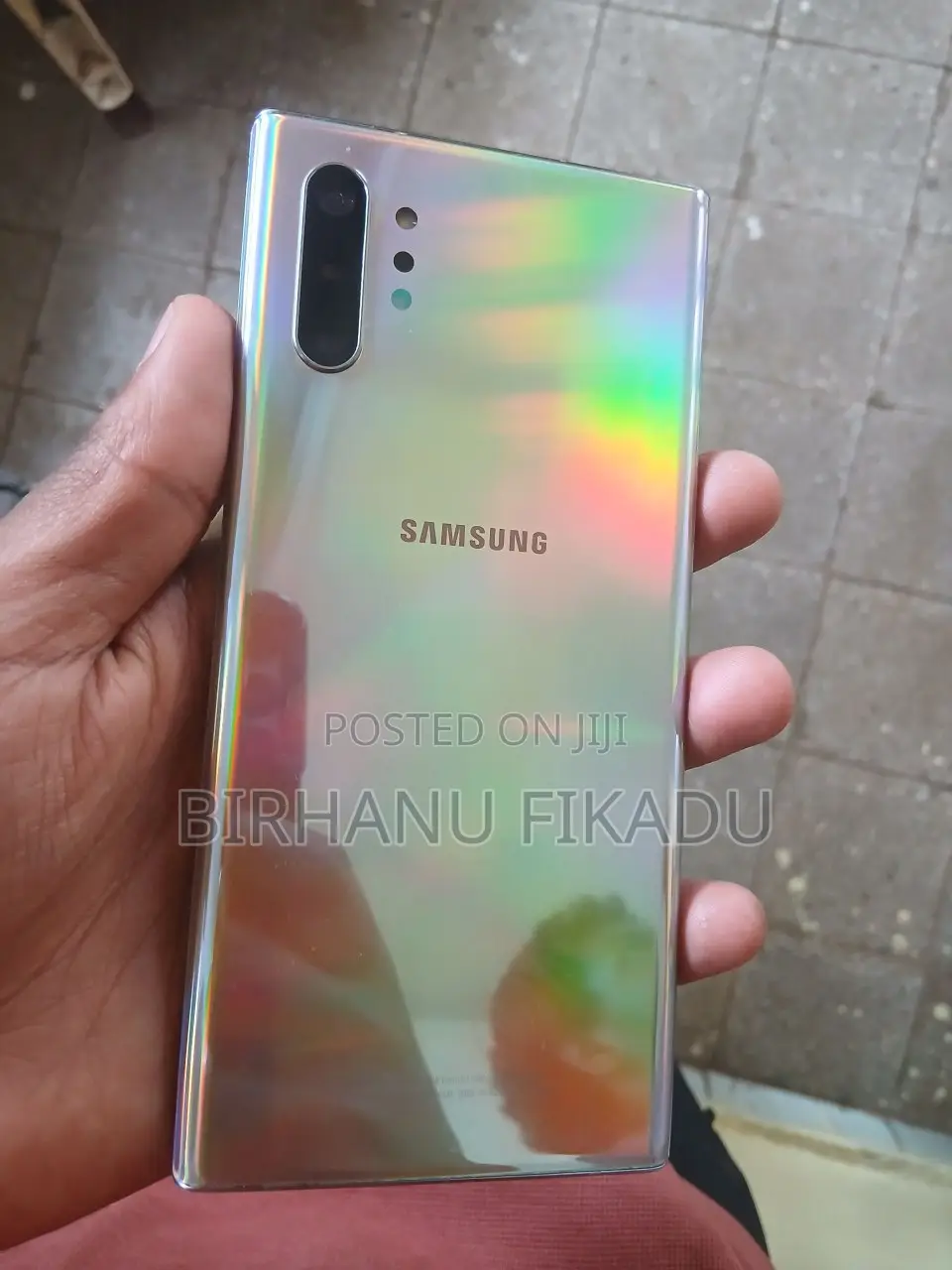 New Samsung Galaxy Note 10 Plus 256 GB Silver