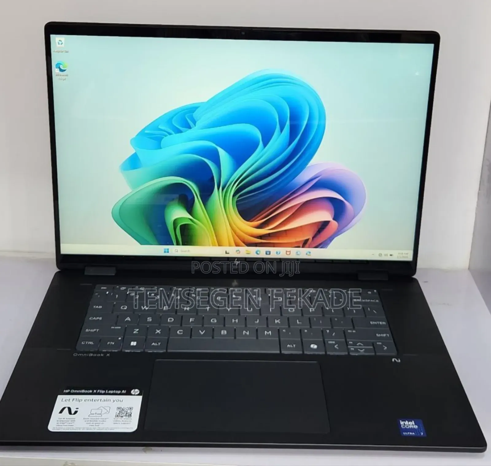 New Laptop HP OmniBook X Flip 14" 16GB Intel Core Ultra 7 SSD 1T