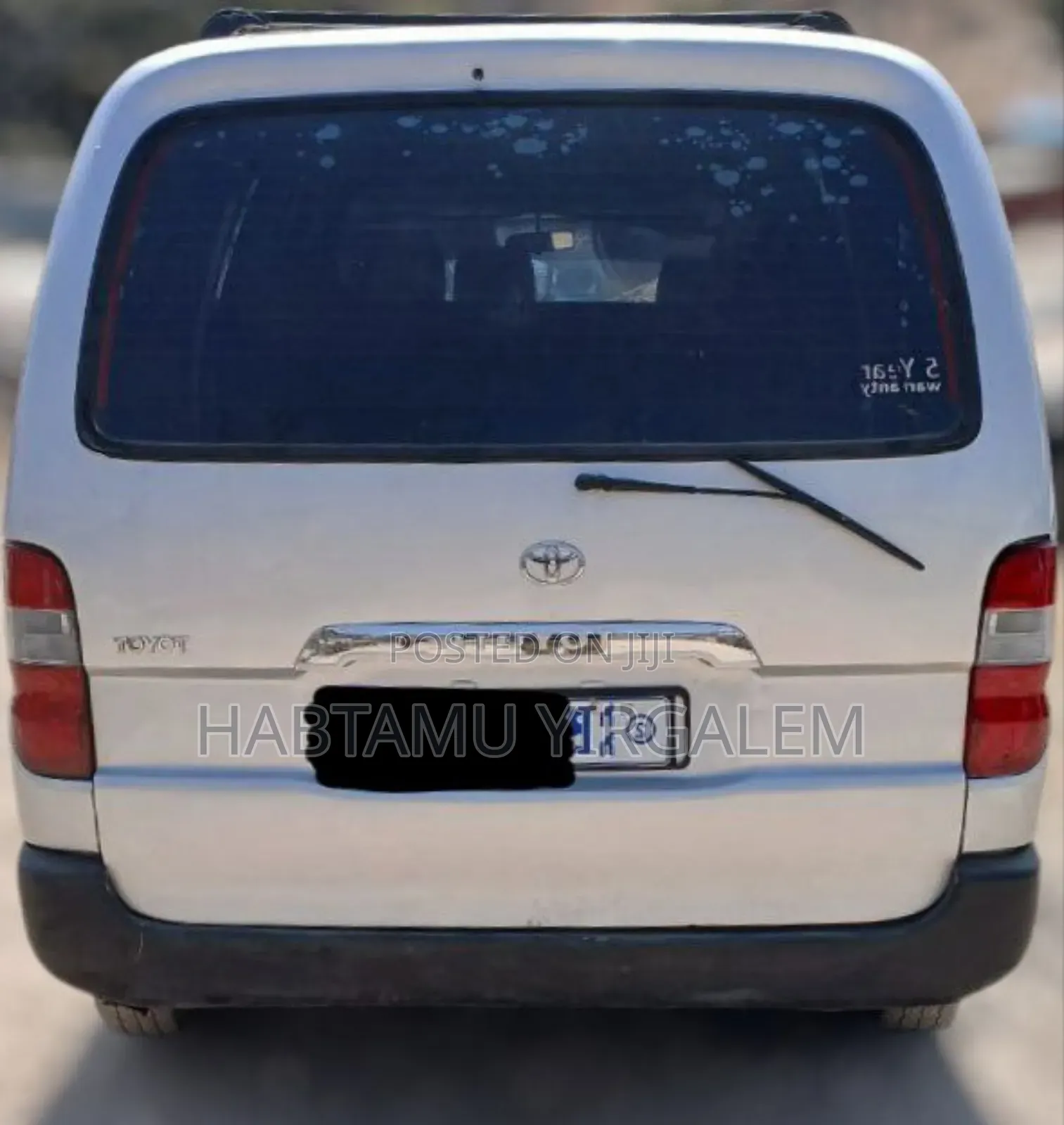 Toyota HiAce 2008 Silver