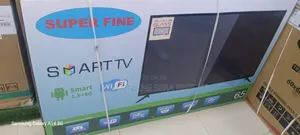 Super Fine Smart Tv 65 Inch Andraid Doubel Gelass Adis 2025 Model