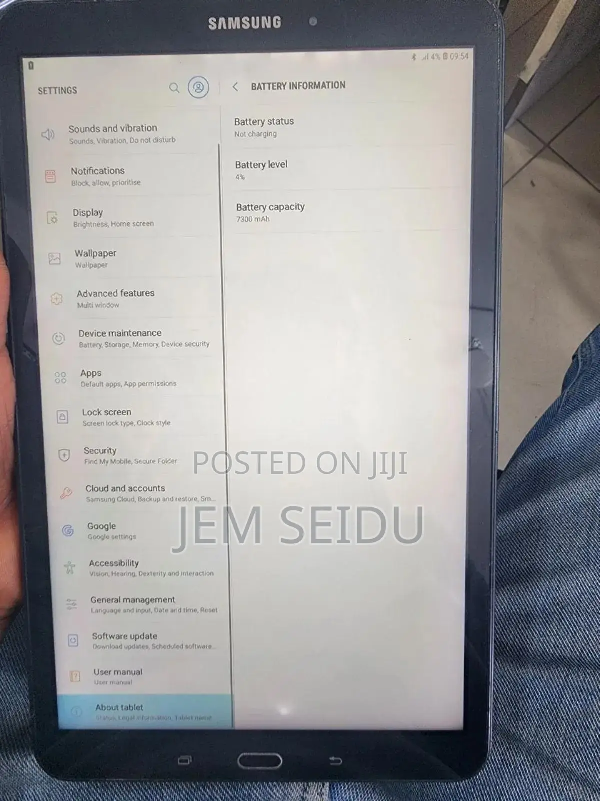 Samsung Galaxy Tab A 10.1 (2019) 32 GB Black