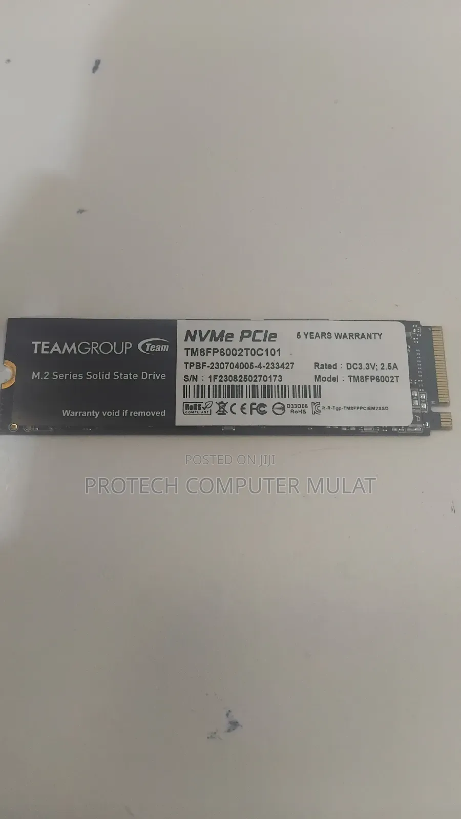 Ssd(Solid State Drive) 2t Ssd Nvme Pcle Type M.2 Series