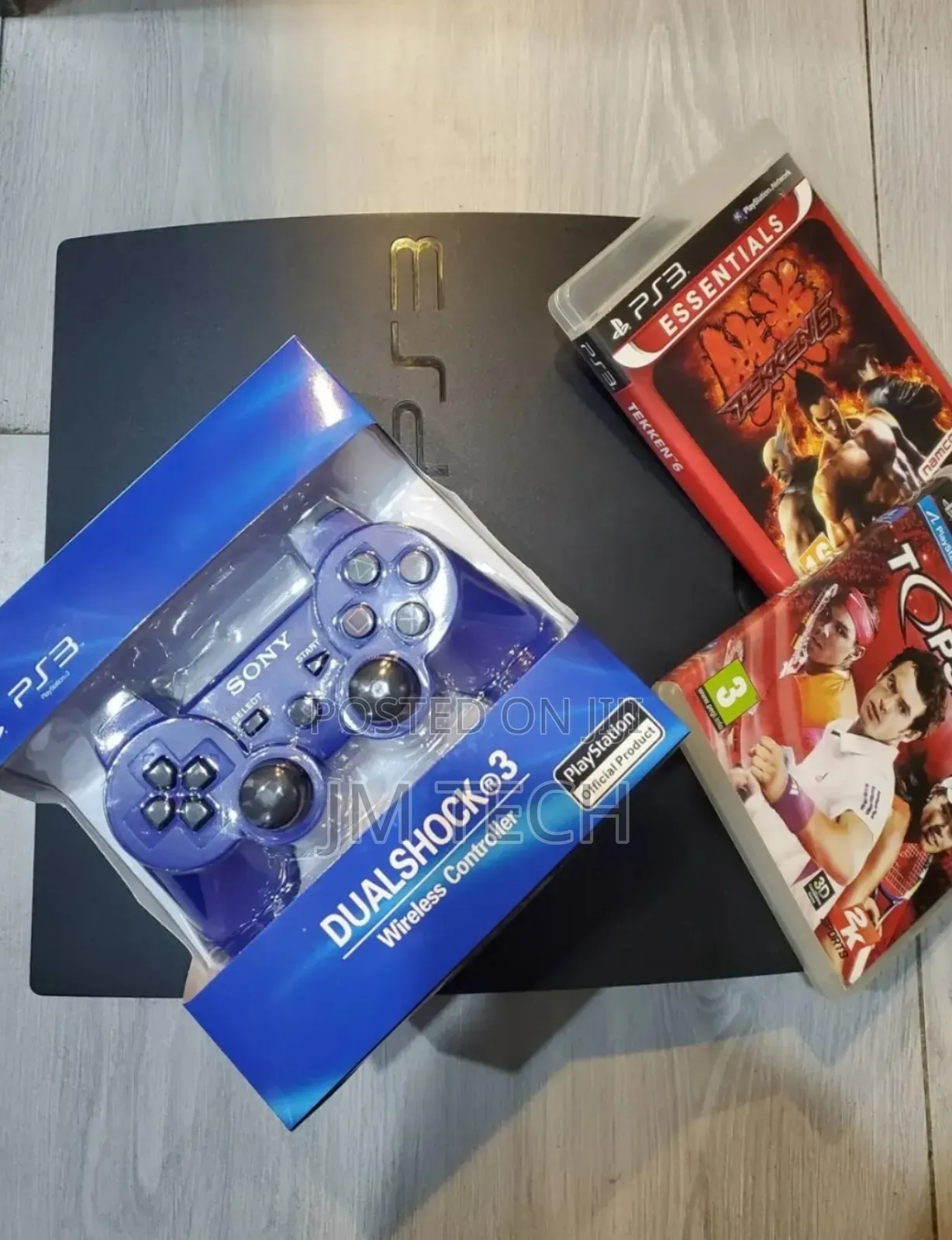 Playstation 3 ጄልብሬክ የሆነ 500gb