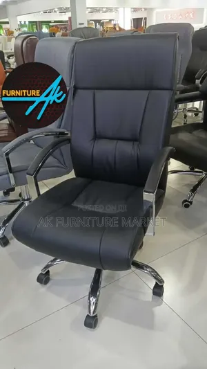 Leather High Back Chair (Luxury)