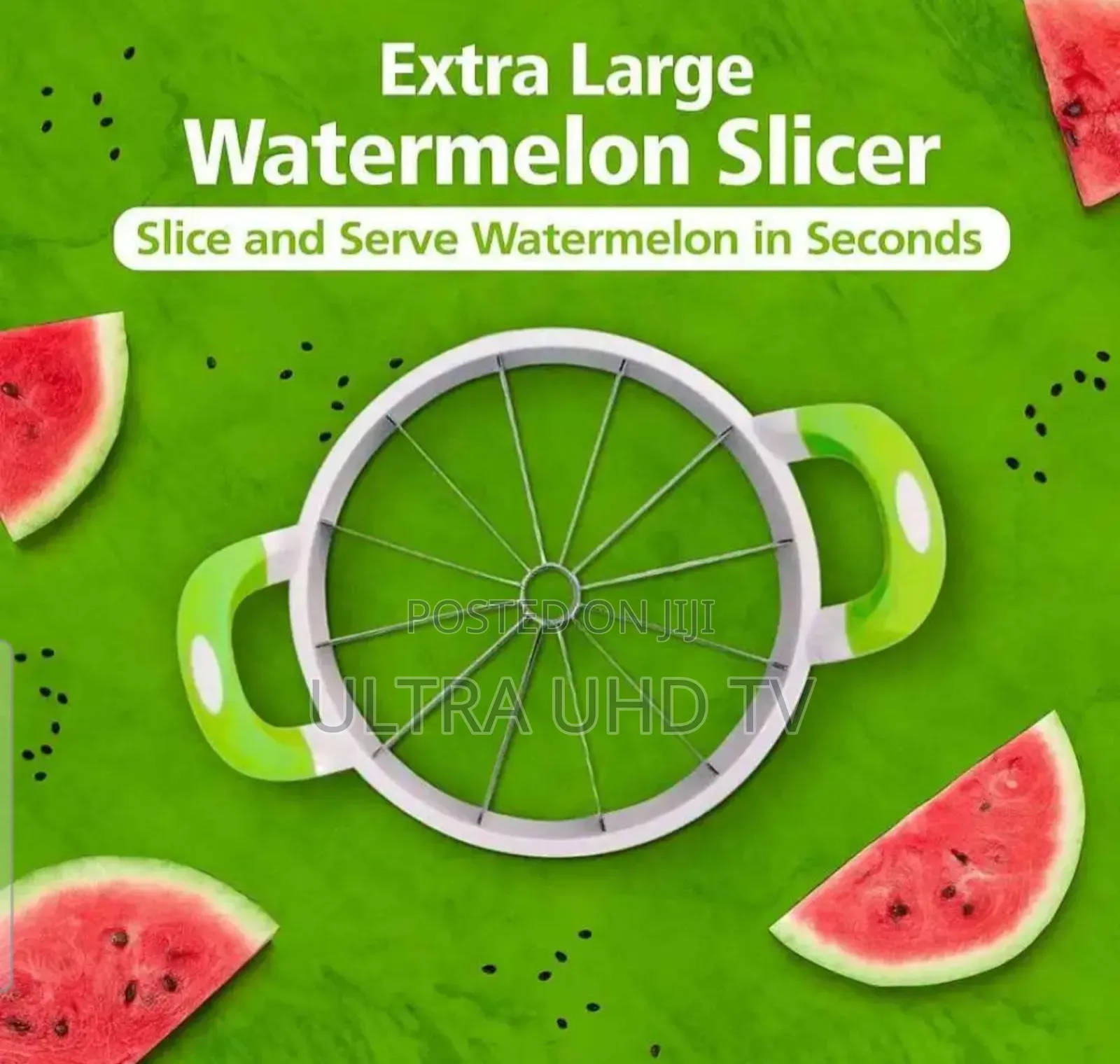 Watermelon Slicer Featuring Sharp Stainless Steel Blades