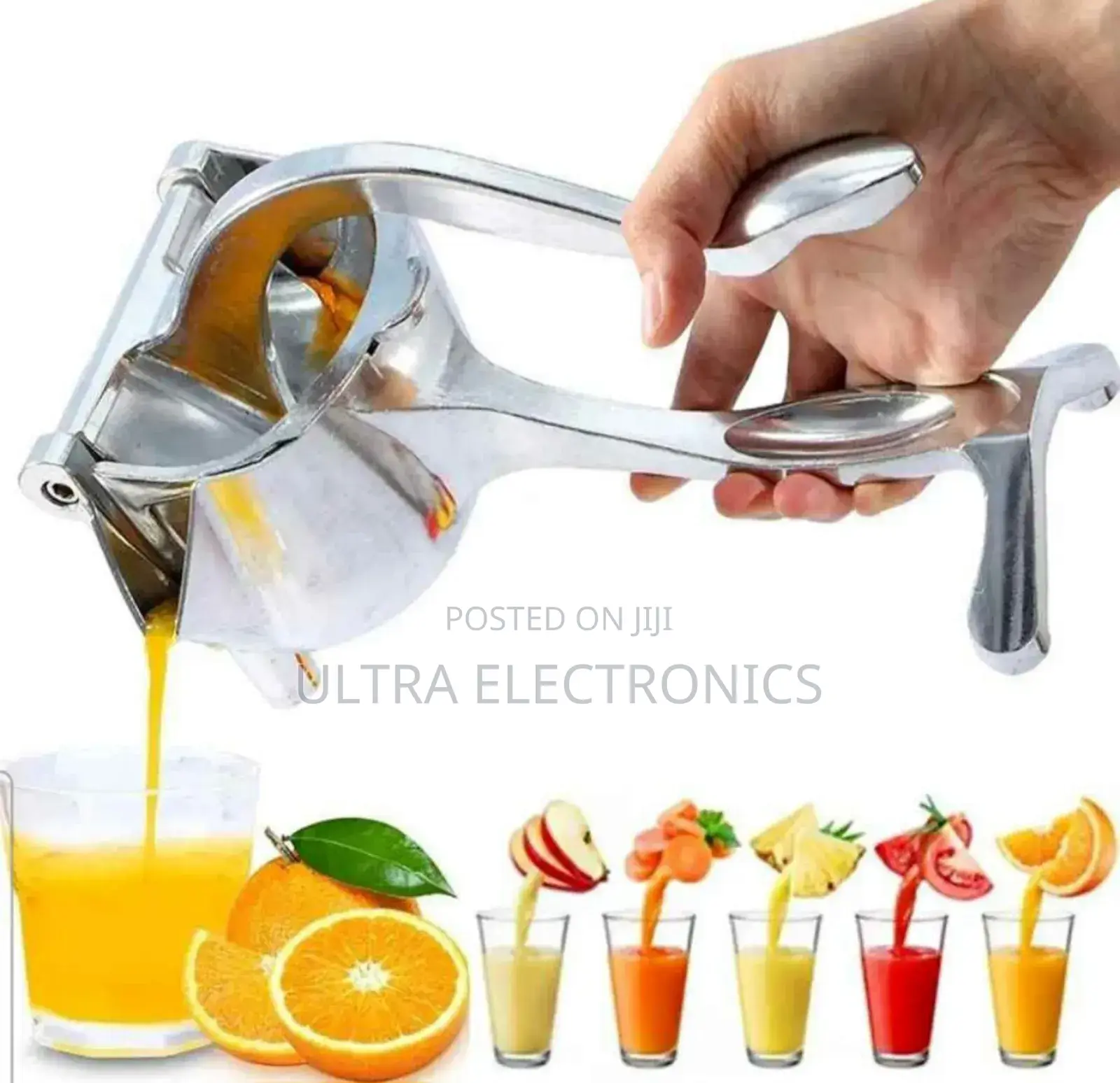 Citrus Manual Hand Press Fruit Juicer Extracting Juice From Citrus