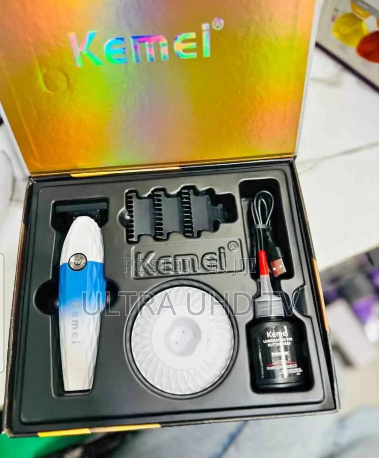 የፀጉር ማሽን Kemei Km-1690 Hair Trimmer. Key Features: It Features