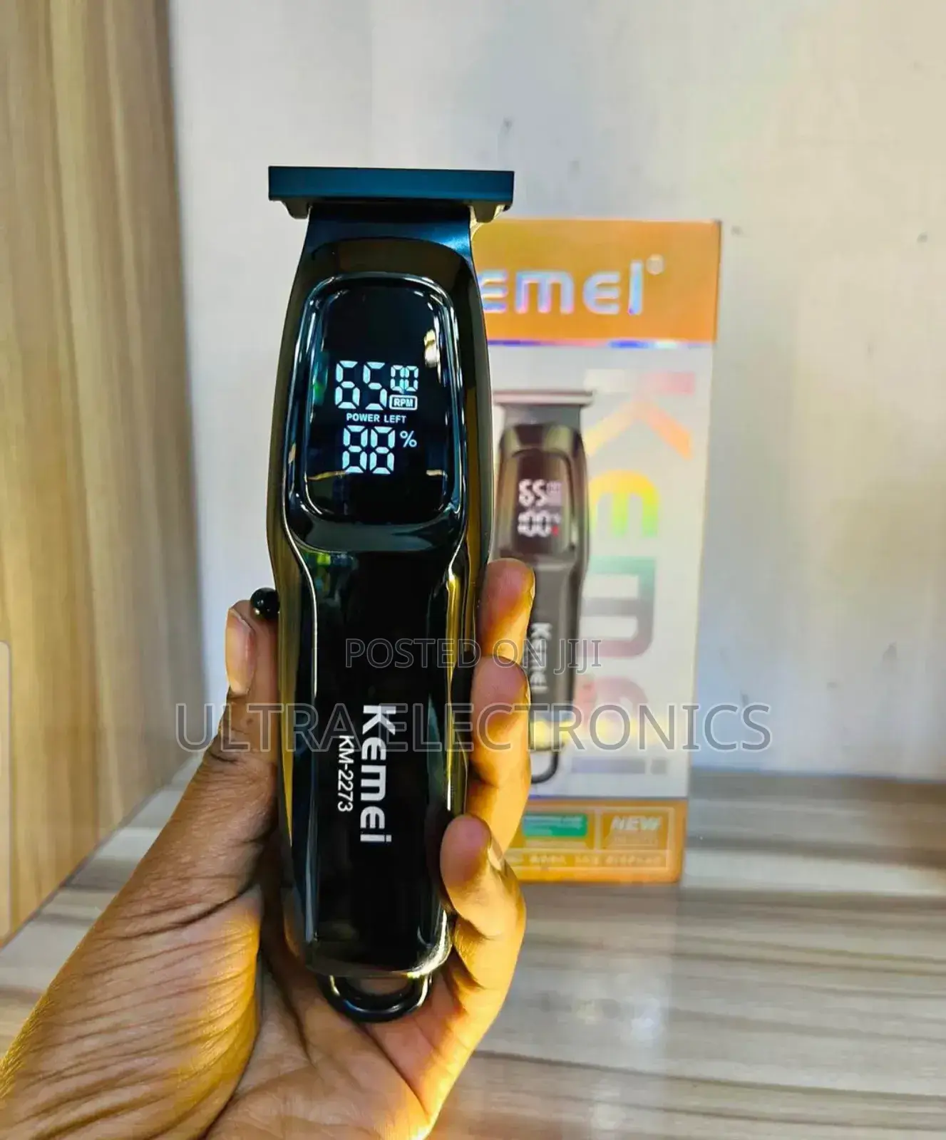 የፀጉር ማሽን Kemei Km- Professional Hair Clipper. Design: Features