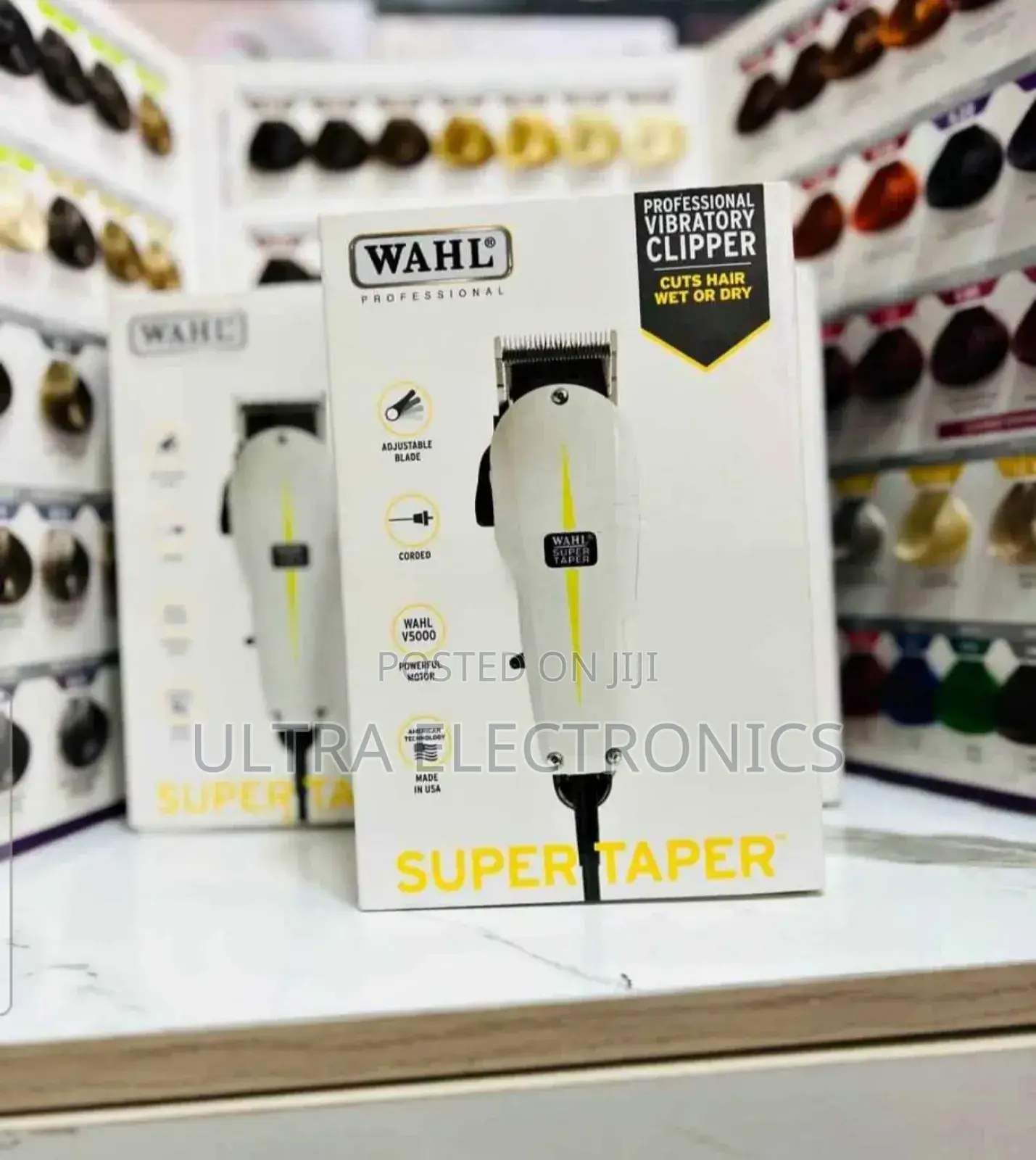 የፀጉር ማሽን Wahl Super Taper Professional Corded Hair Clipper. Best