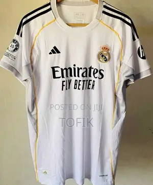 2025/26 Real Madrid Home Jersey