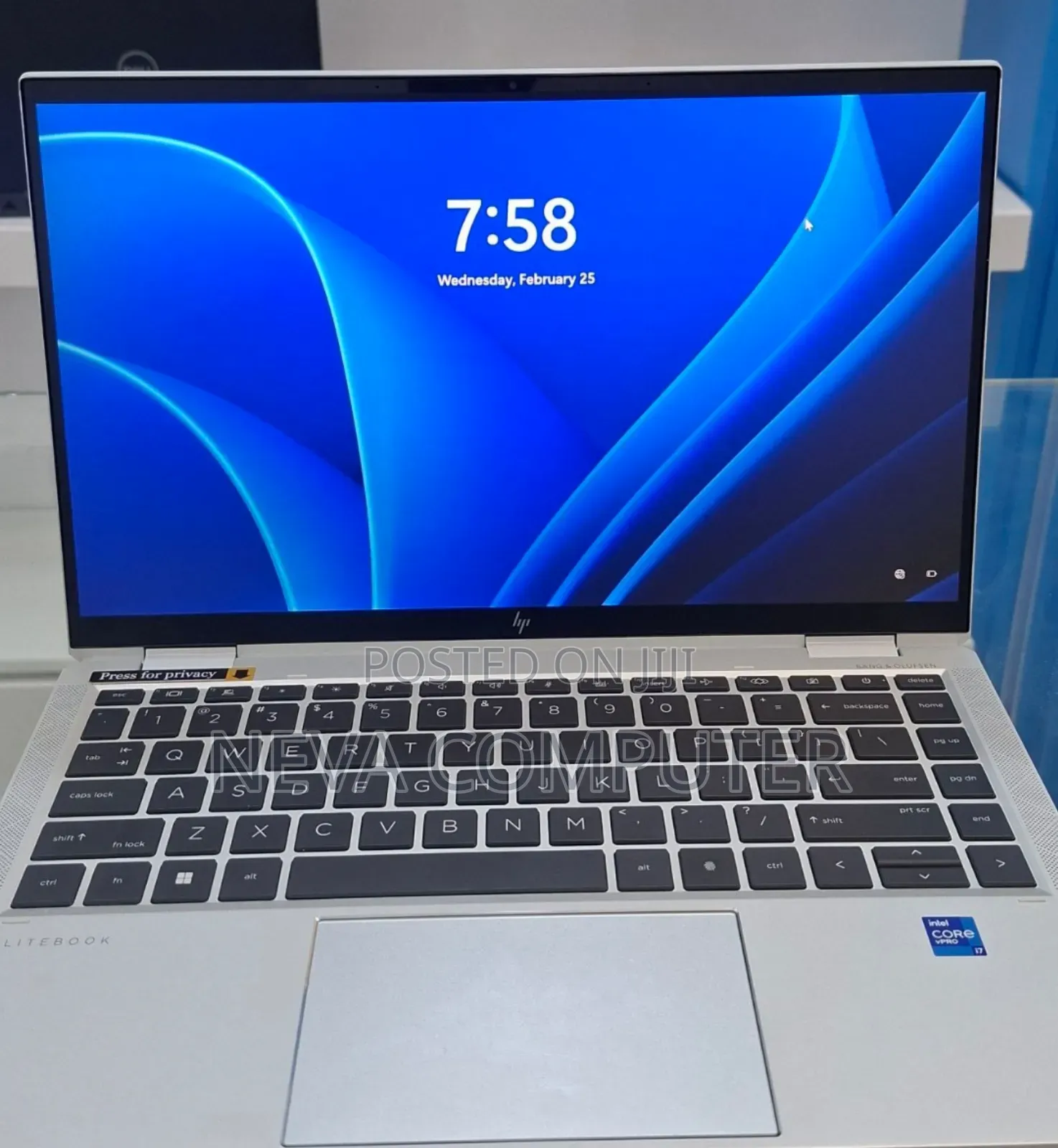 New Laptop HP EliteBook 1040 G8 32GB Intel Core i7 SSD 512GB