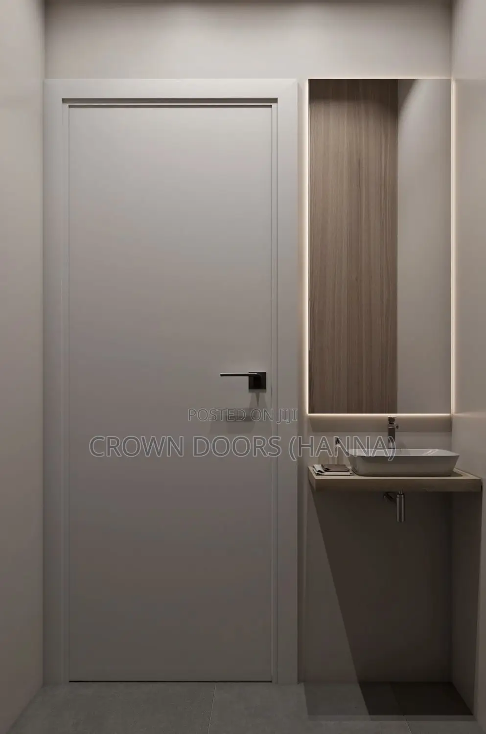 Bathroom Doors /100% Water Proof From Crown Doors