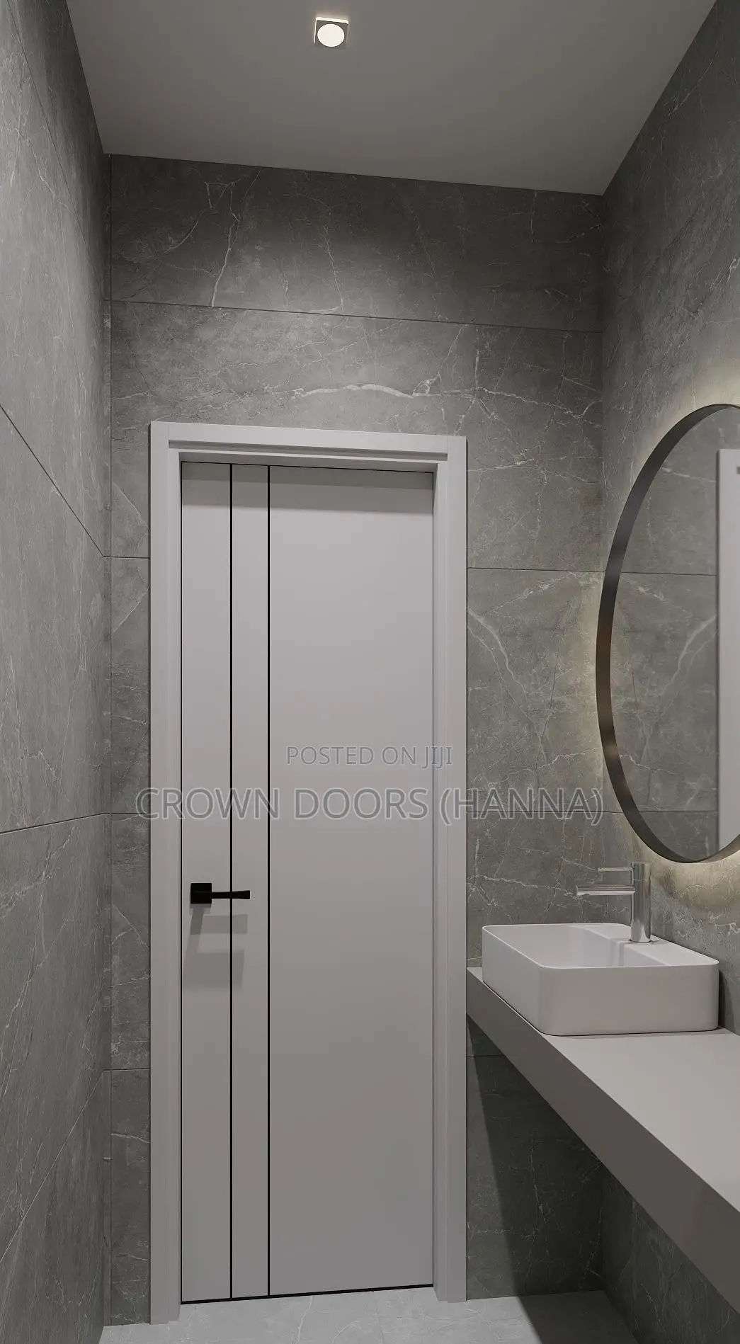 Bathroom Doors /100% Water Proof From Crown Doors
