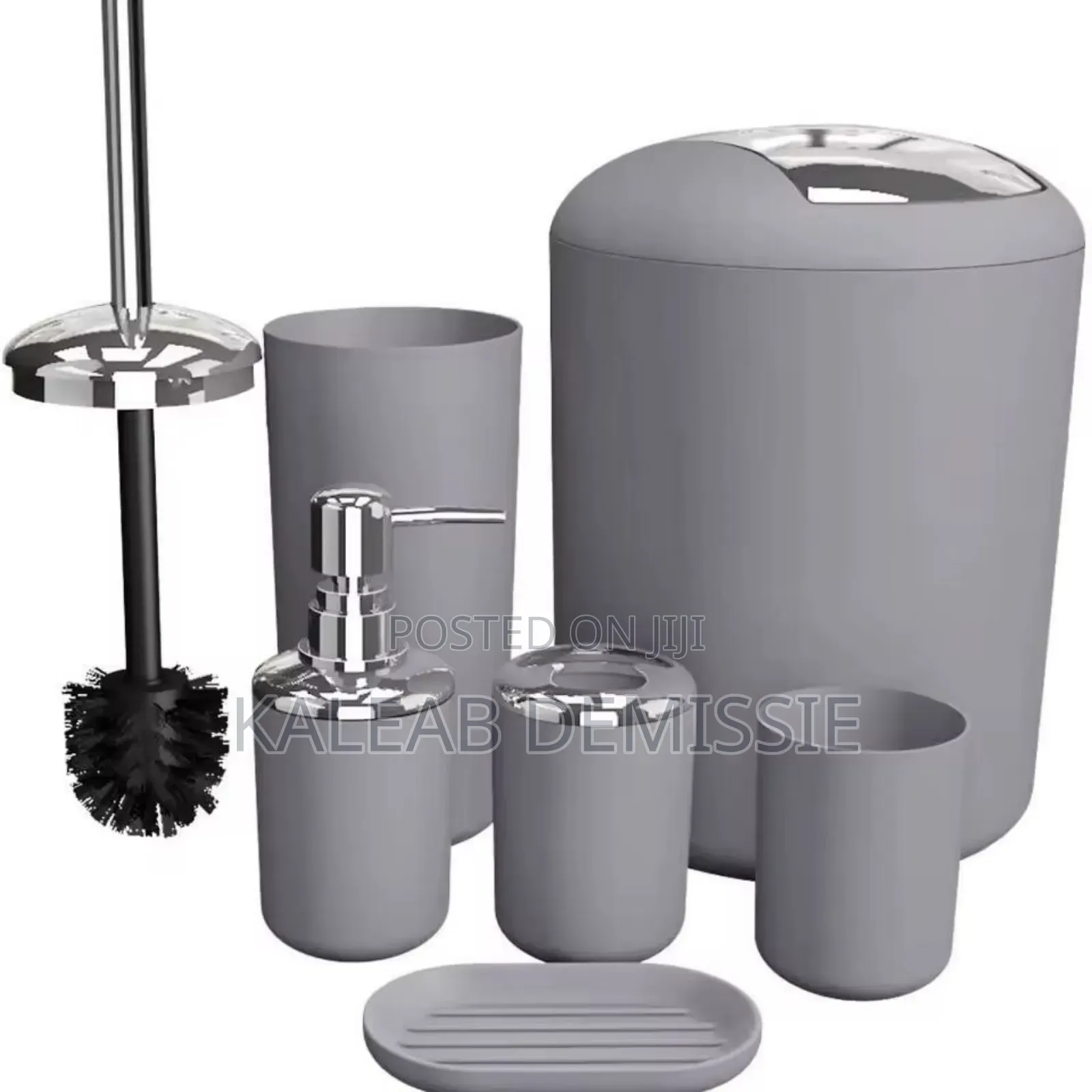 6 PCS Bathroom Set (6 ዓይነት የመፀዳጃ ቤትና የንፅህና መጠበቂያዎች)