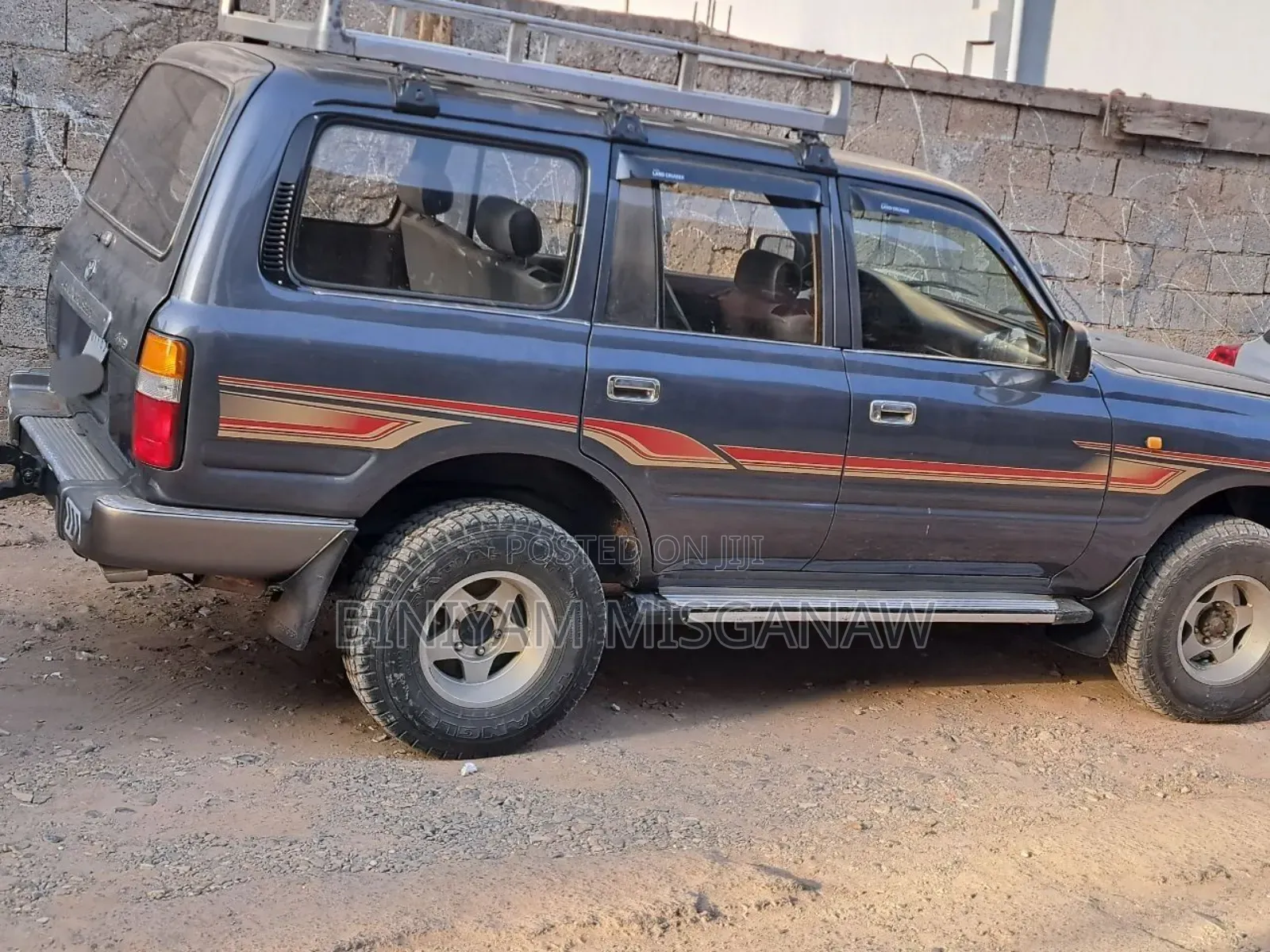 Toyota Land Cruiser 1990 Gray