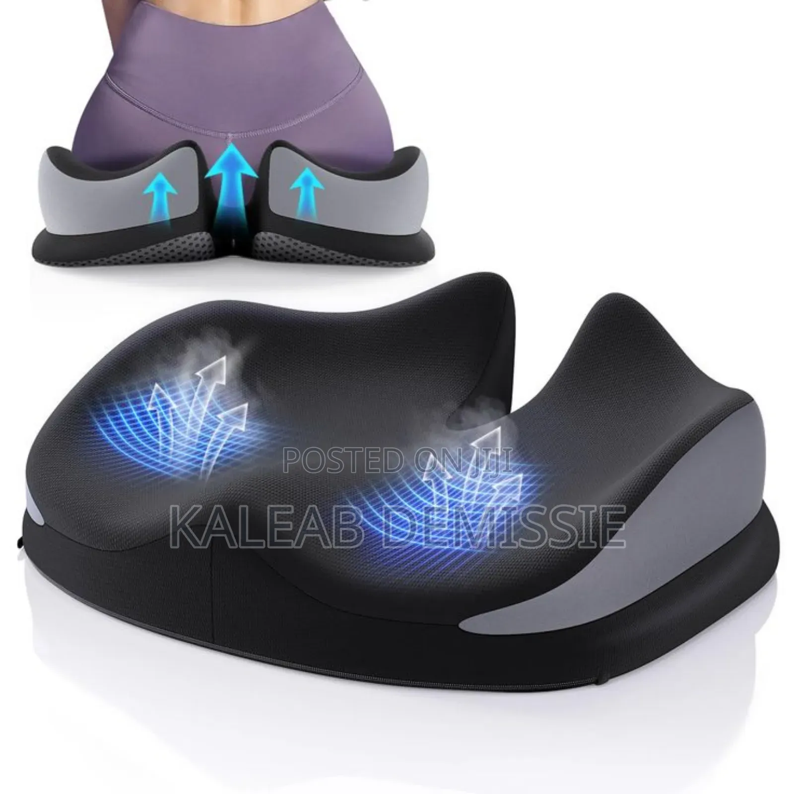 Movix Orthopedic Memory Foam Seat Cushion