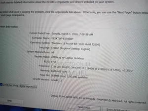 New Laptop HP Omen 16 16GB Intel Core i7 SSD 512GB