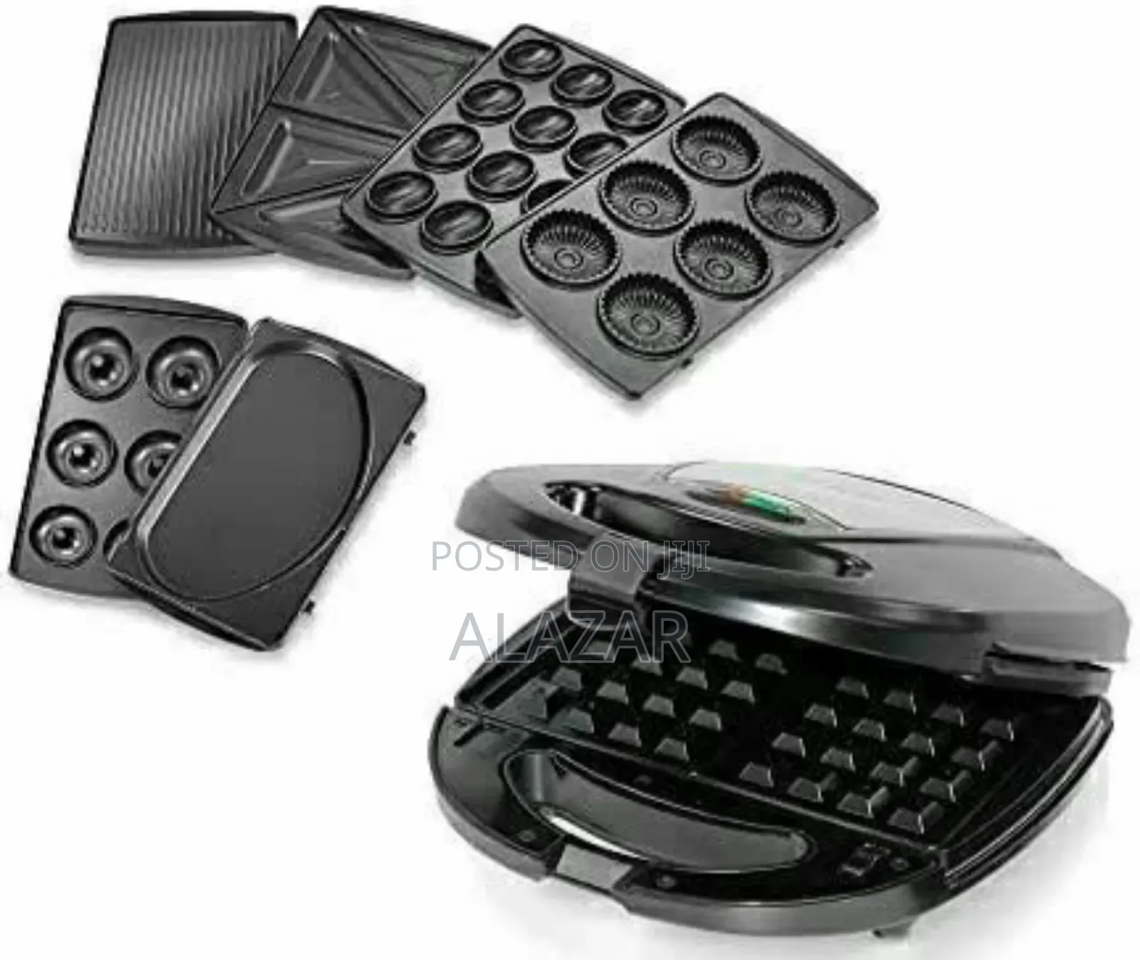 Saachi 7 in 1 Multi Snacks Maker For Donus Grill t