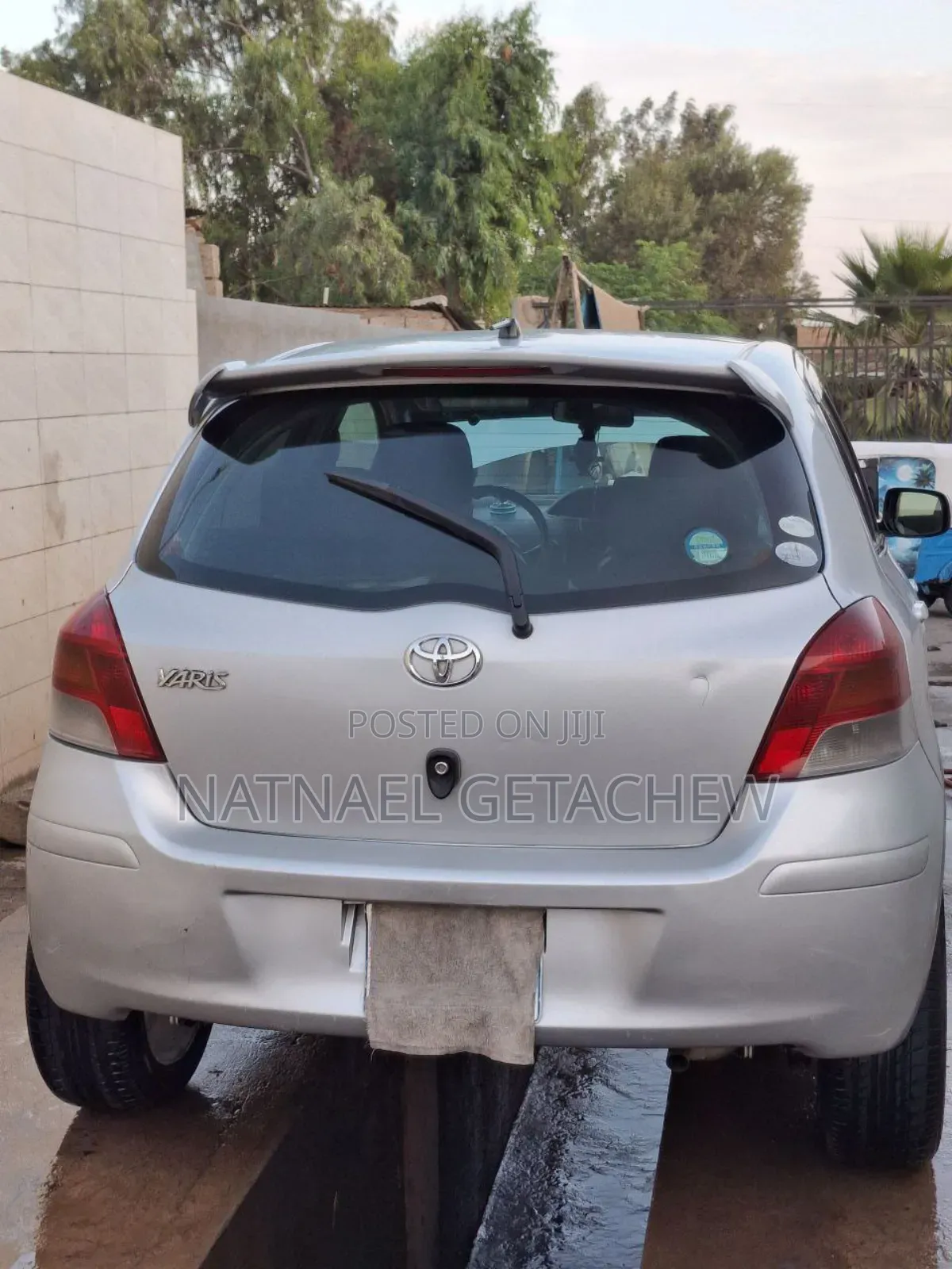 Toyota Yaris 2008 Silver