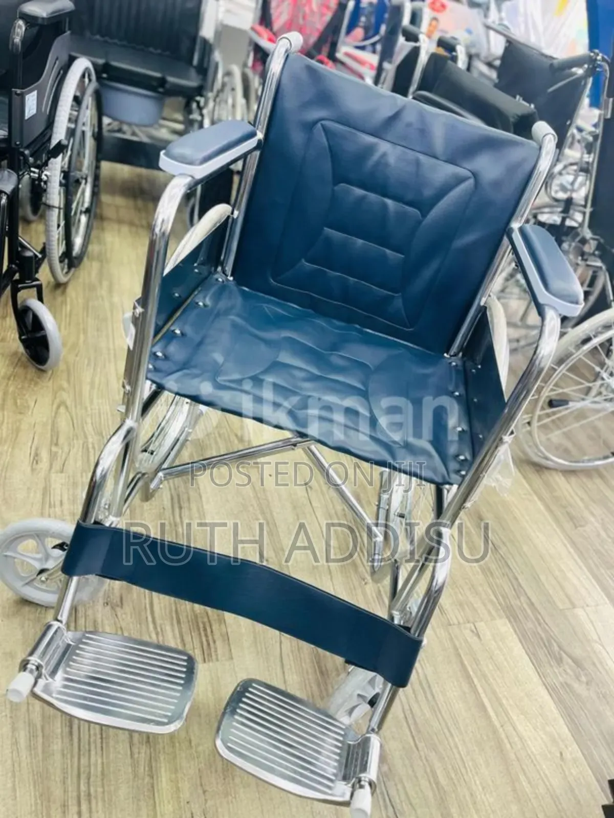 Ultralight Wheelchairs Carbon Steel Load ዊልቸር Wheelchair