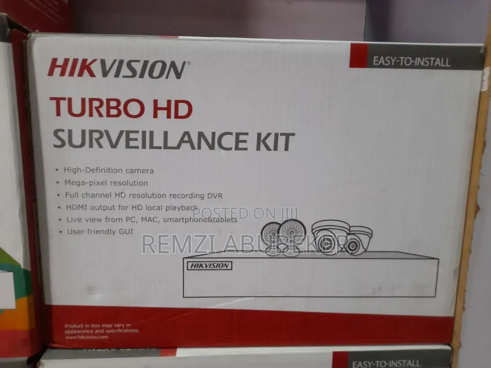 4 Channel Turbo Hd Surveillance Kit