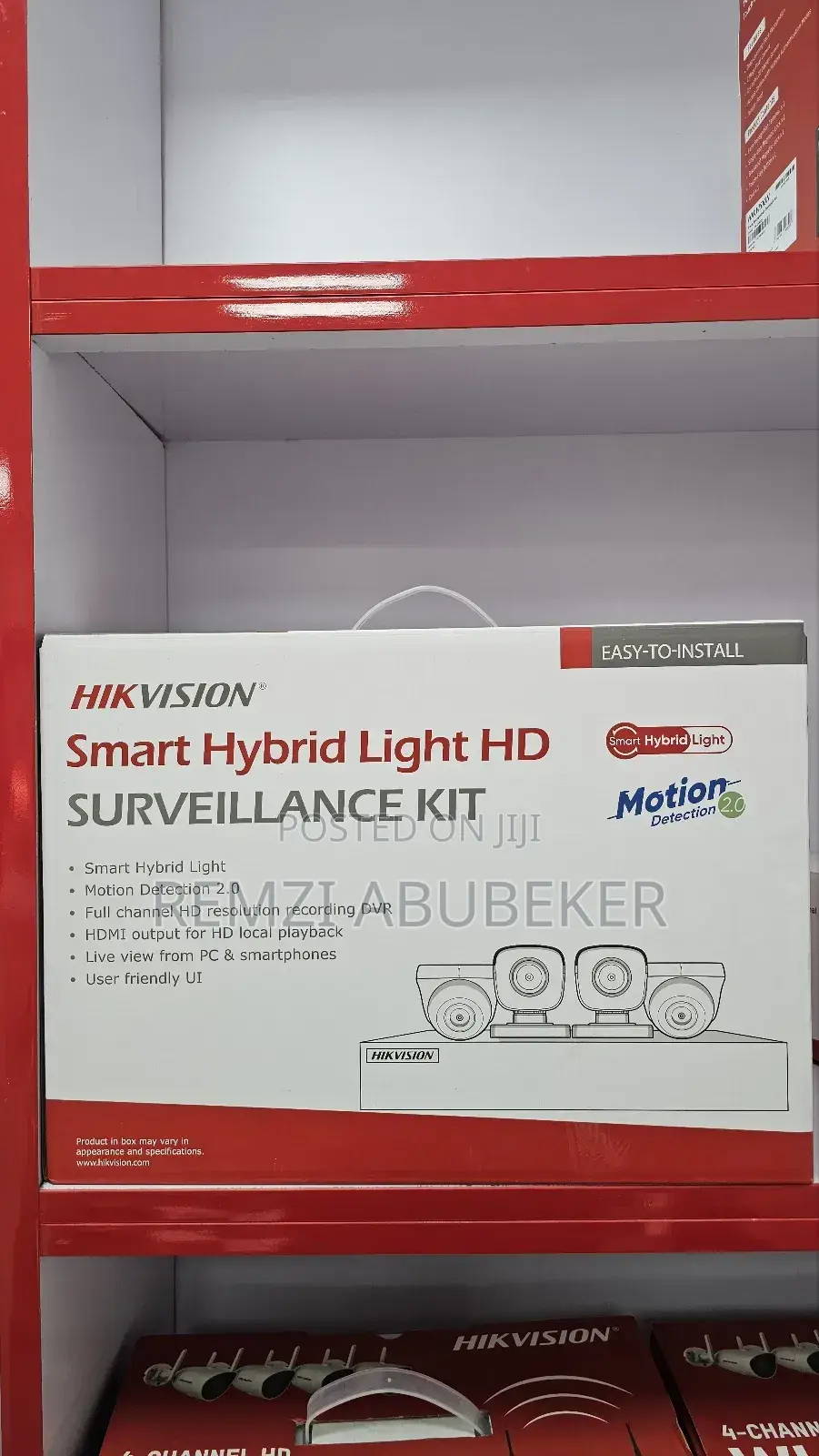 4 Channel Hybrid Surviellance Kit