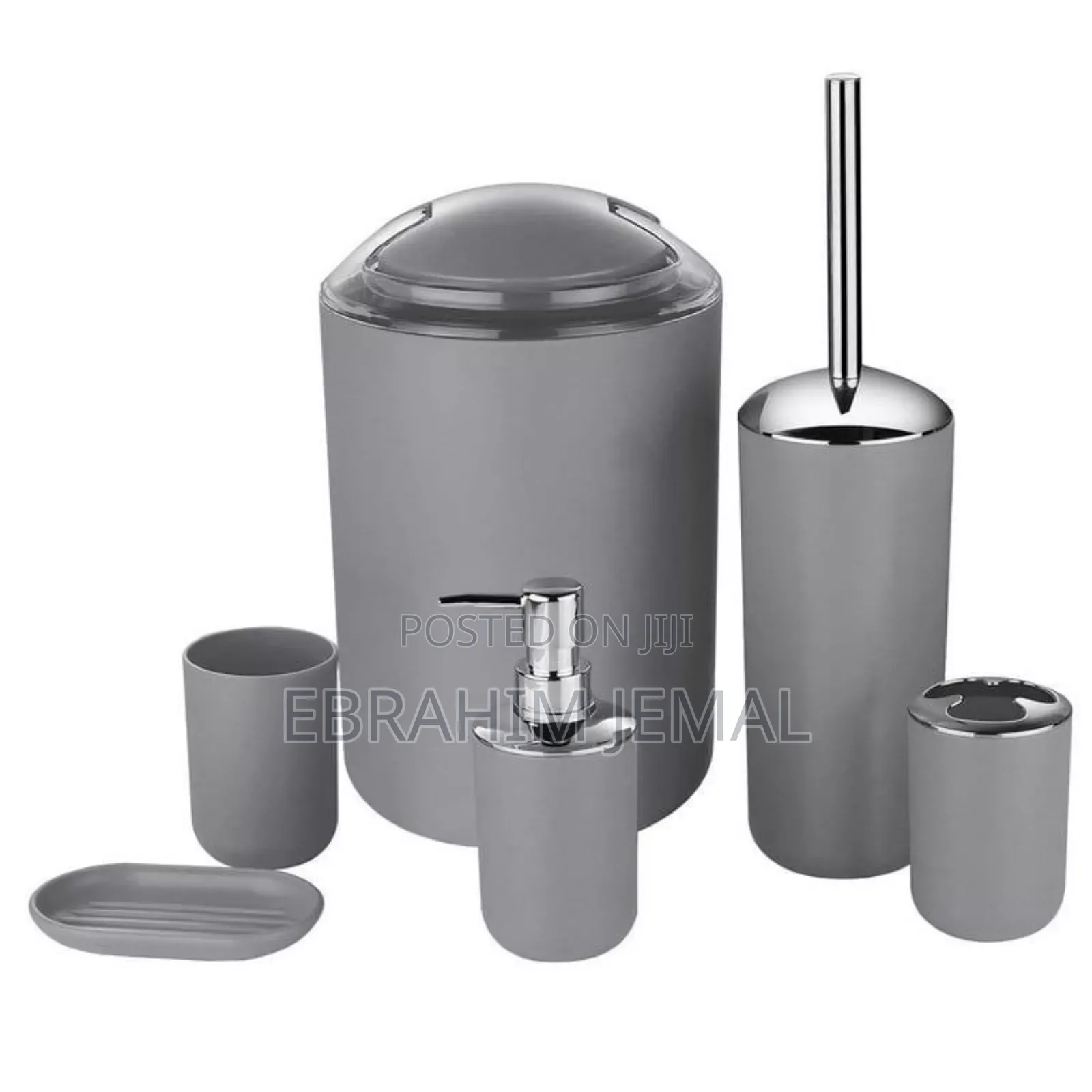 6 Pcs Bathroom Set