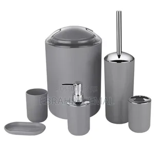 6 Pcs Bathroom Set