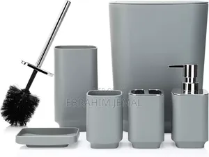 6 Pcs Bathroom Set