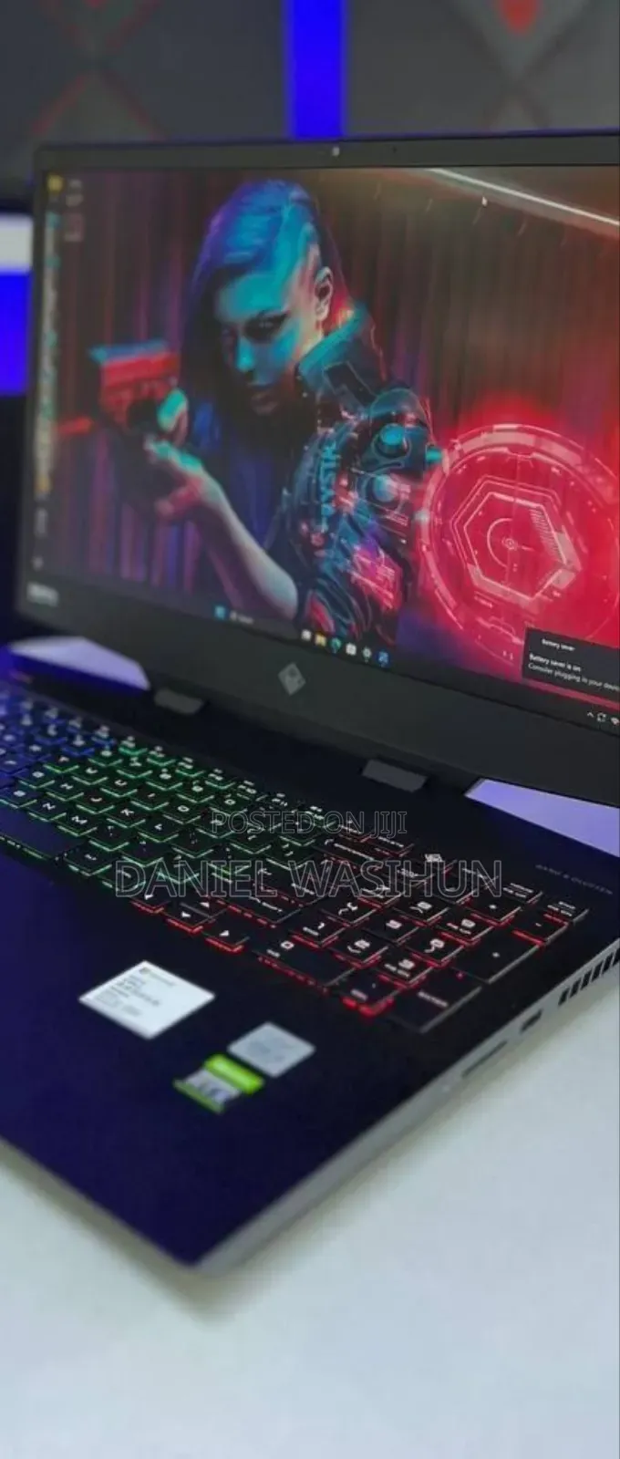 New Laptop HP Omen 15 16GB Intel Core i9 SSD 512GB
