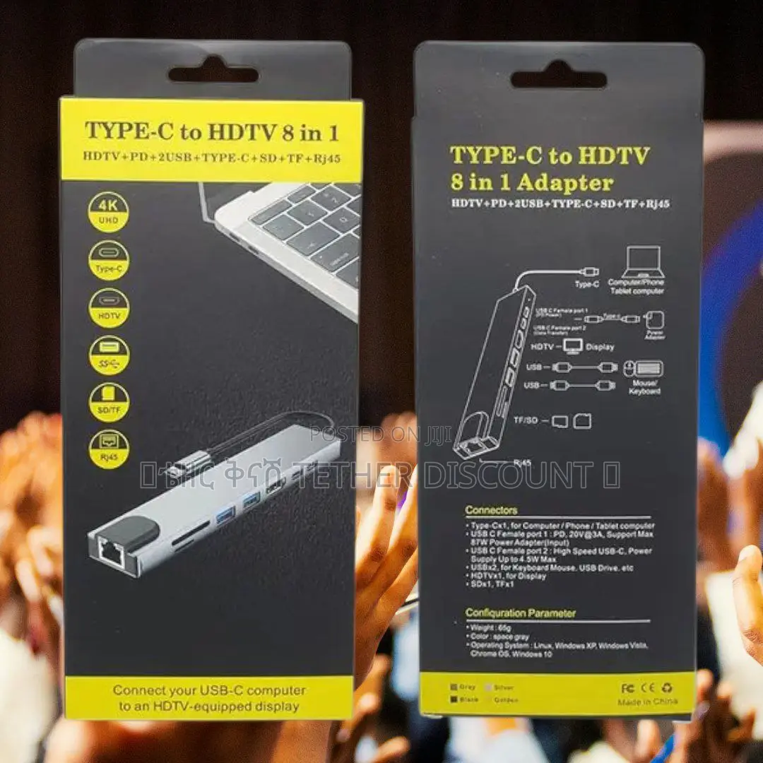 Type-C to HDTV 8in 1 Original