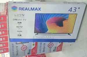 Realmax 43” Smart Android Tv – Double Glass | New Arrival