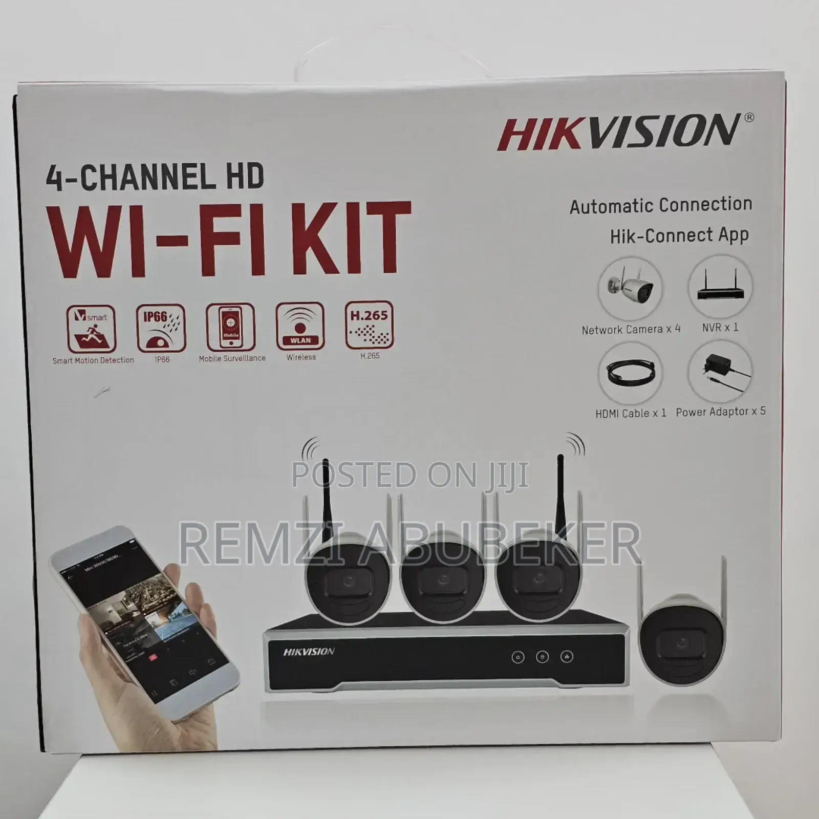 2mp 4-channel Wifi Kit