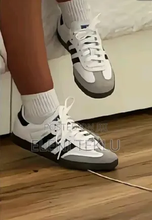 Adidas Samba Quality Shoes Black Color Alew