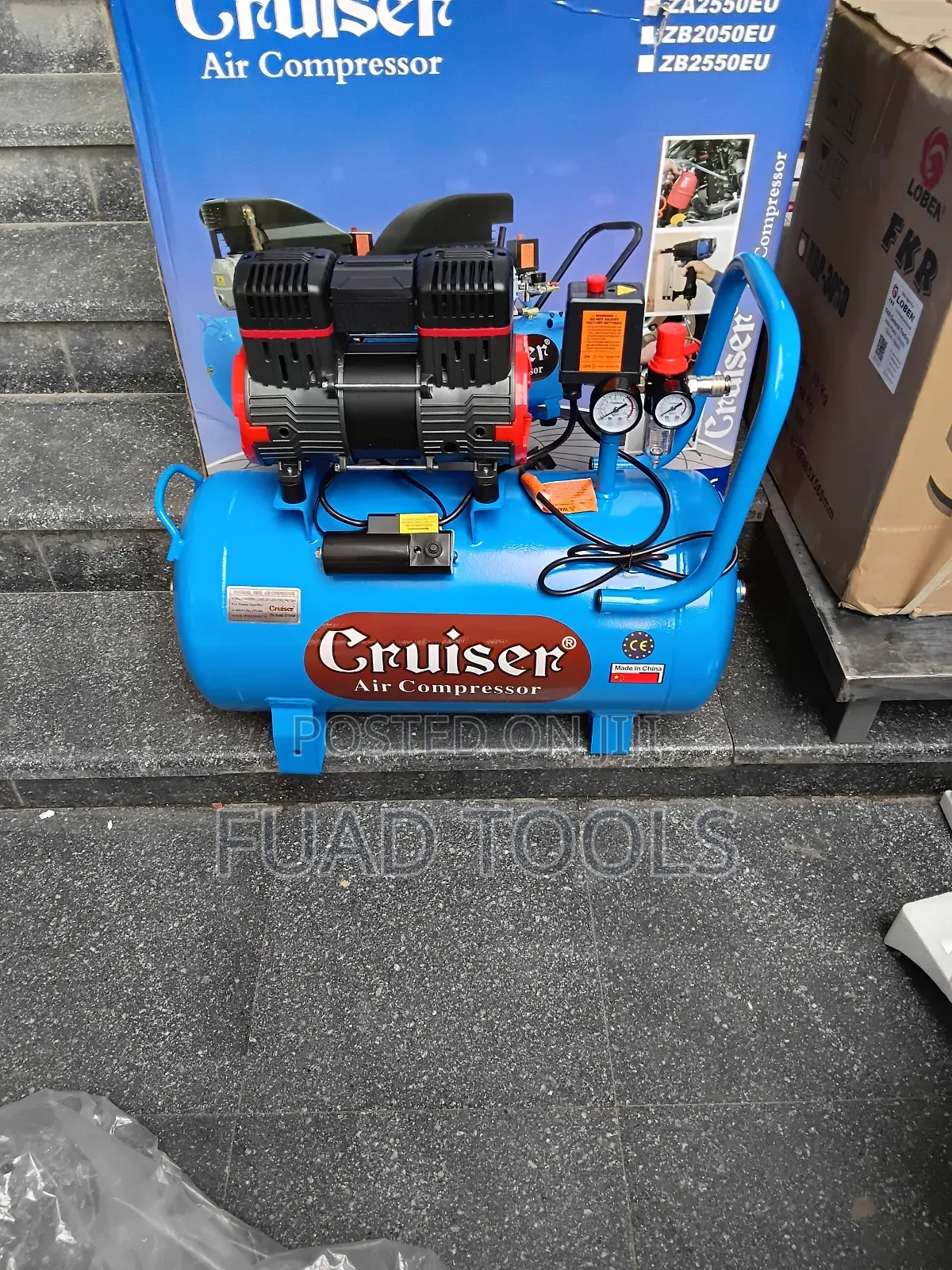 Cruiser Air Compressor 50liter Silent