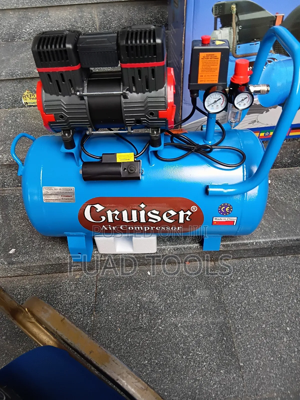 Cruiser Air Compressor 50liter Silent
