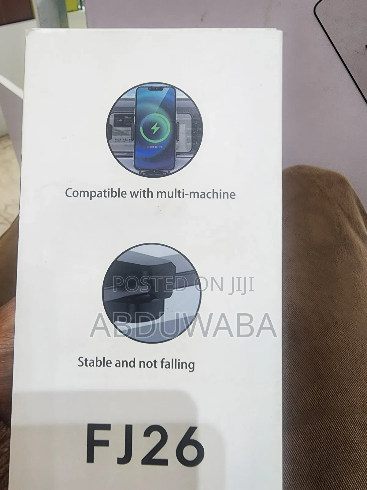 Car Phone Holder Wireless Charge