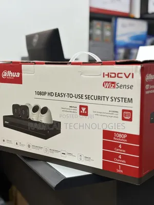 Dahua 4 Channel Kit Security Camera