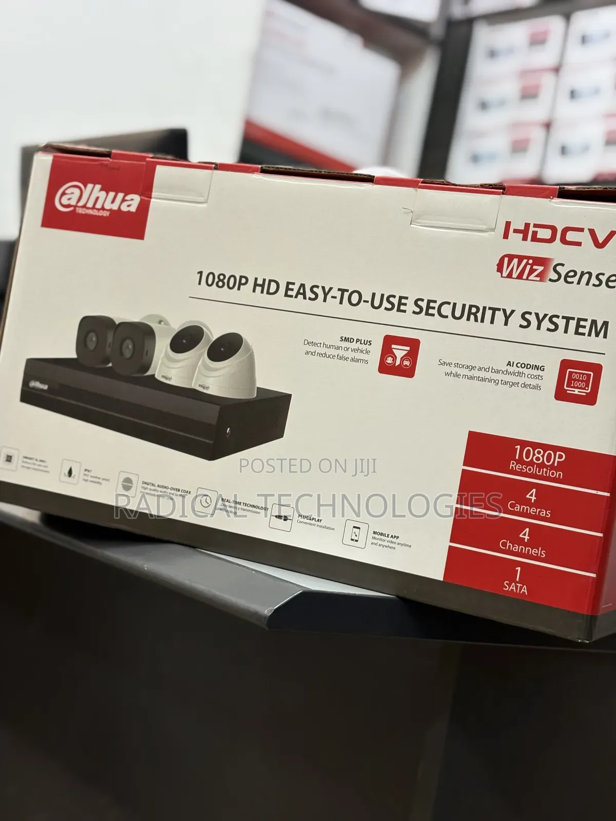 Dahua 4 Channel Kit Security Camera