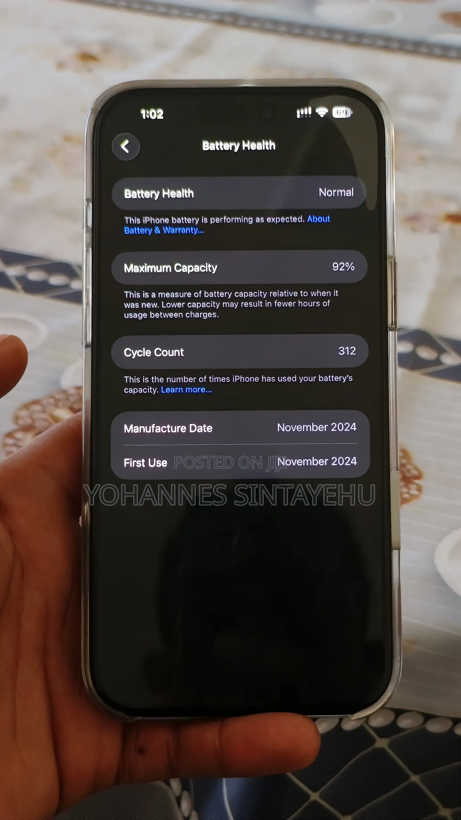 Apple iPhone 16 Pro Max 256 GB Black