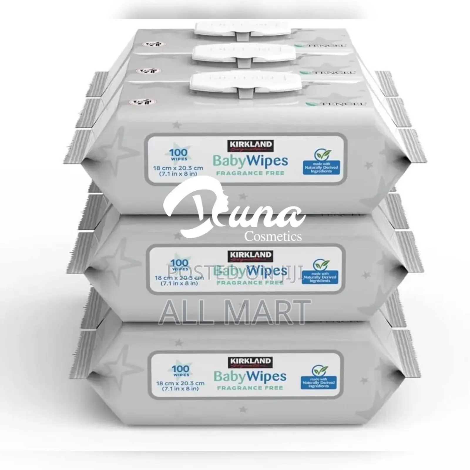 Kirkland Signature Baby Wipes Fragrance Free 100 Wipes