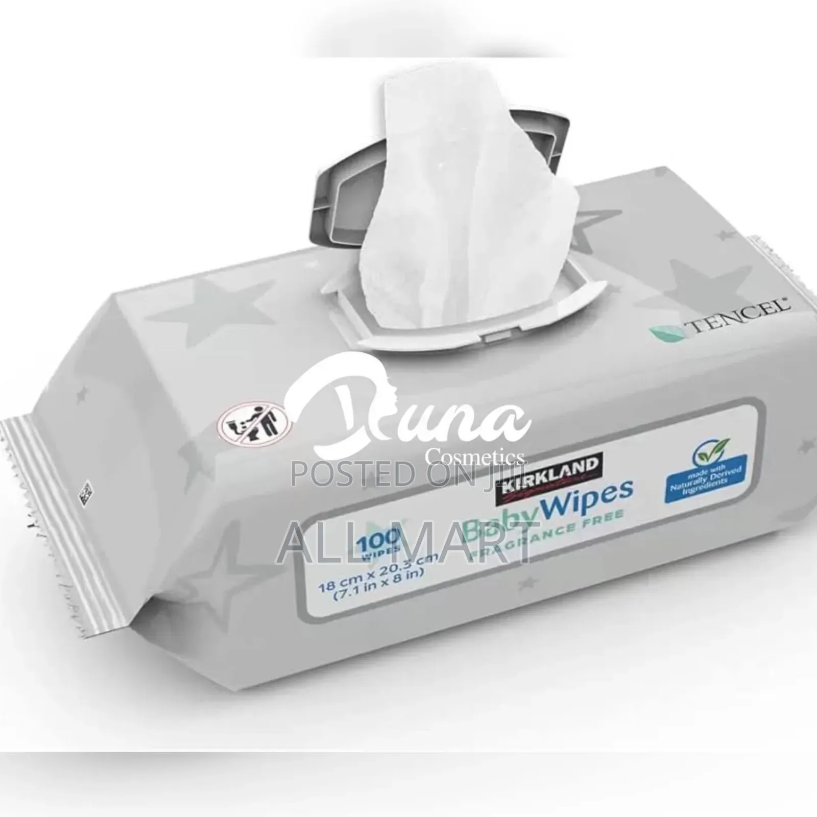 Kirkland Signature Baby Wipes Fragrance Free 100 Wipes