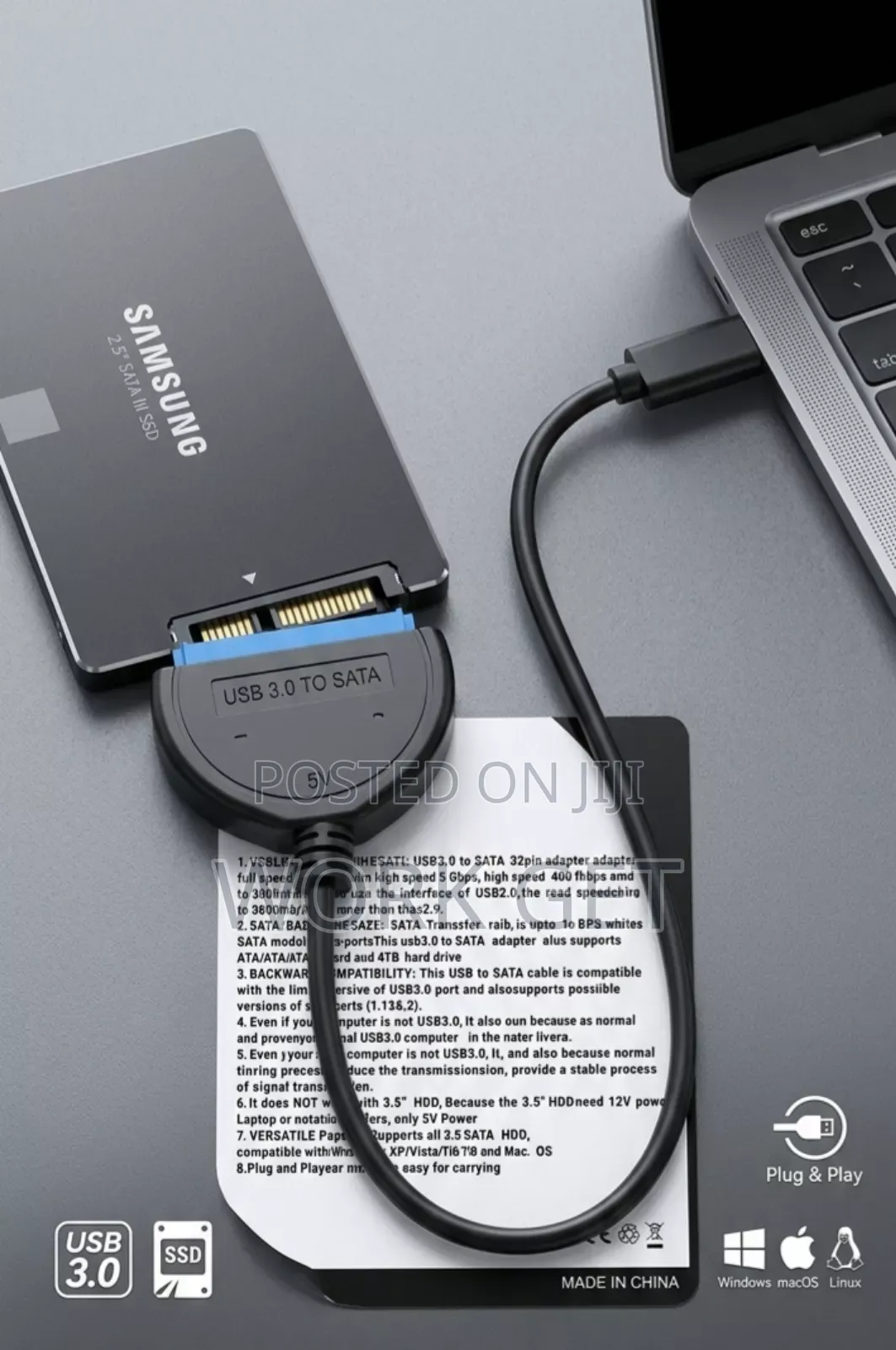 Usb 3.0 to Sata Adapter