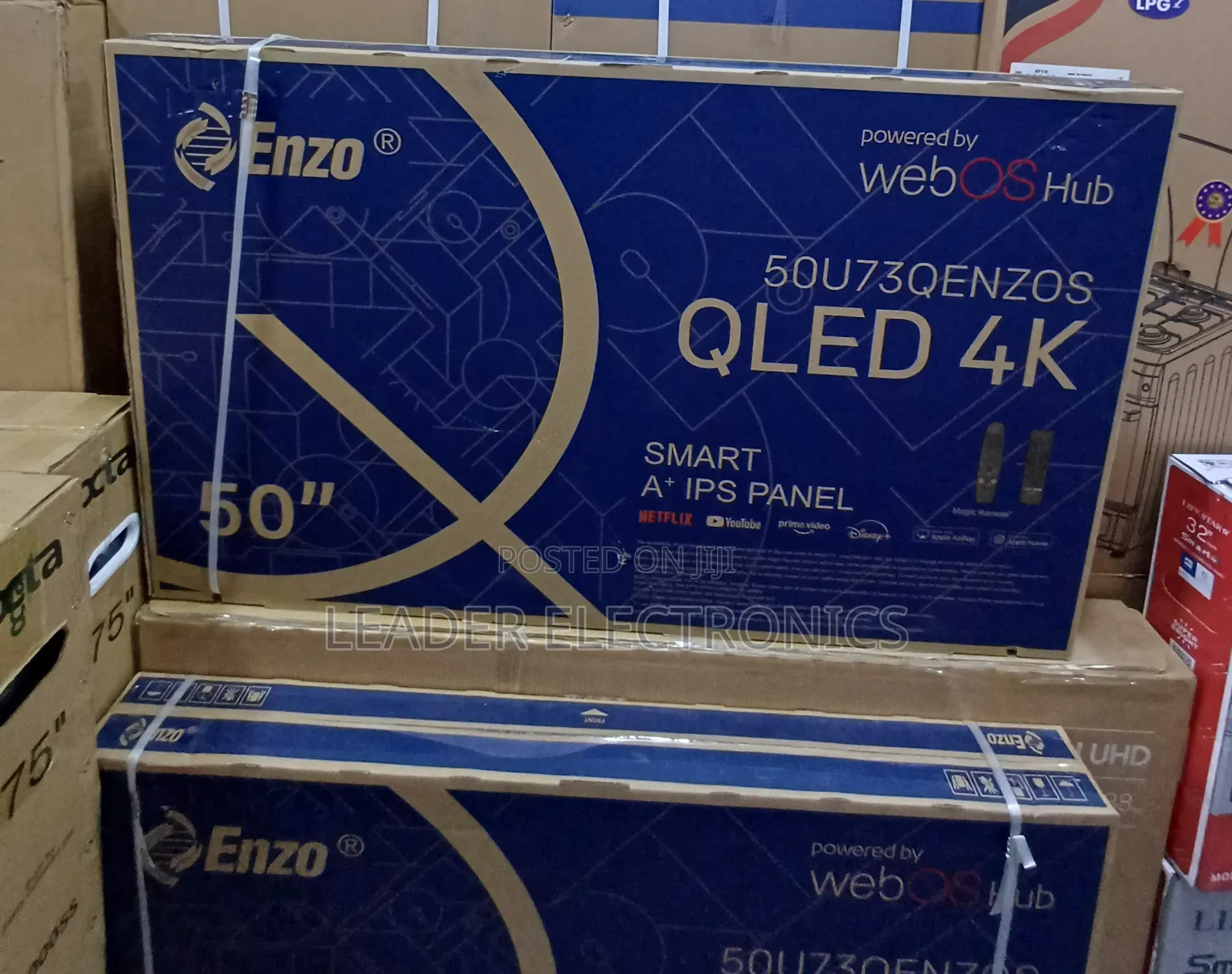 Enzo 50′′ Smart Tv – Webos Hub | Display | Frameless Design